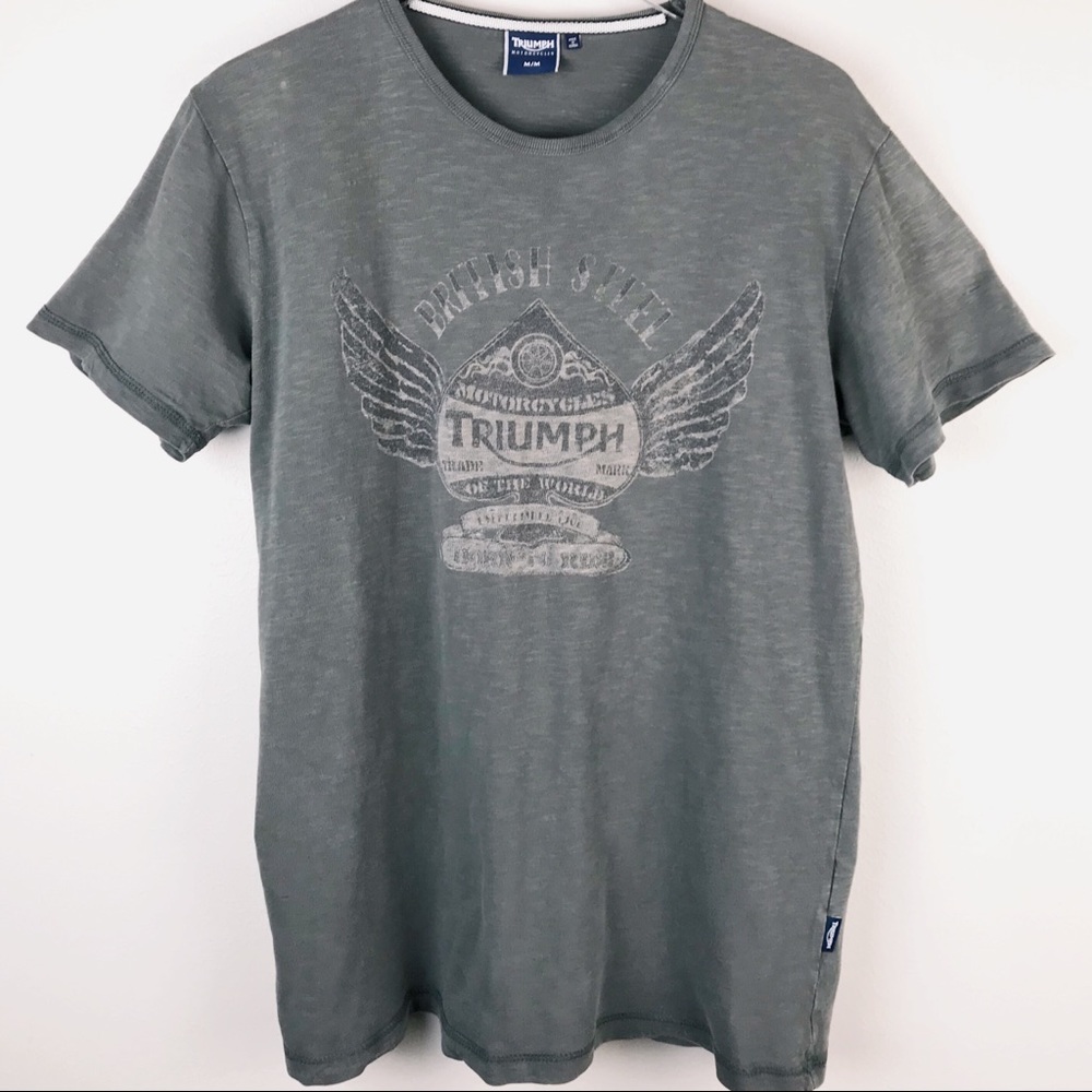 Triumph motorcycles graphic tee